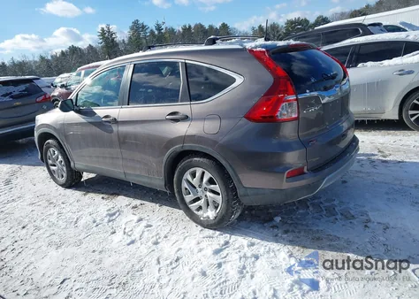 2015 Honda Cr-V Ex-L from USA, damaged, VIN 5J6RM4H70FL074878